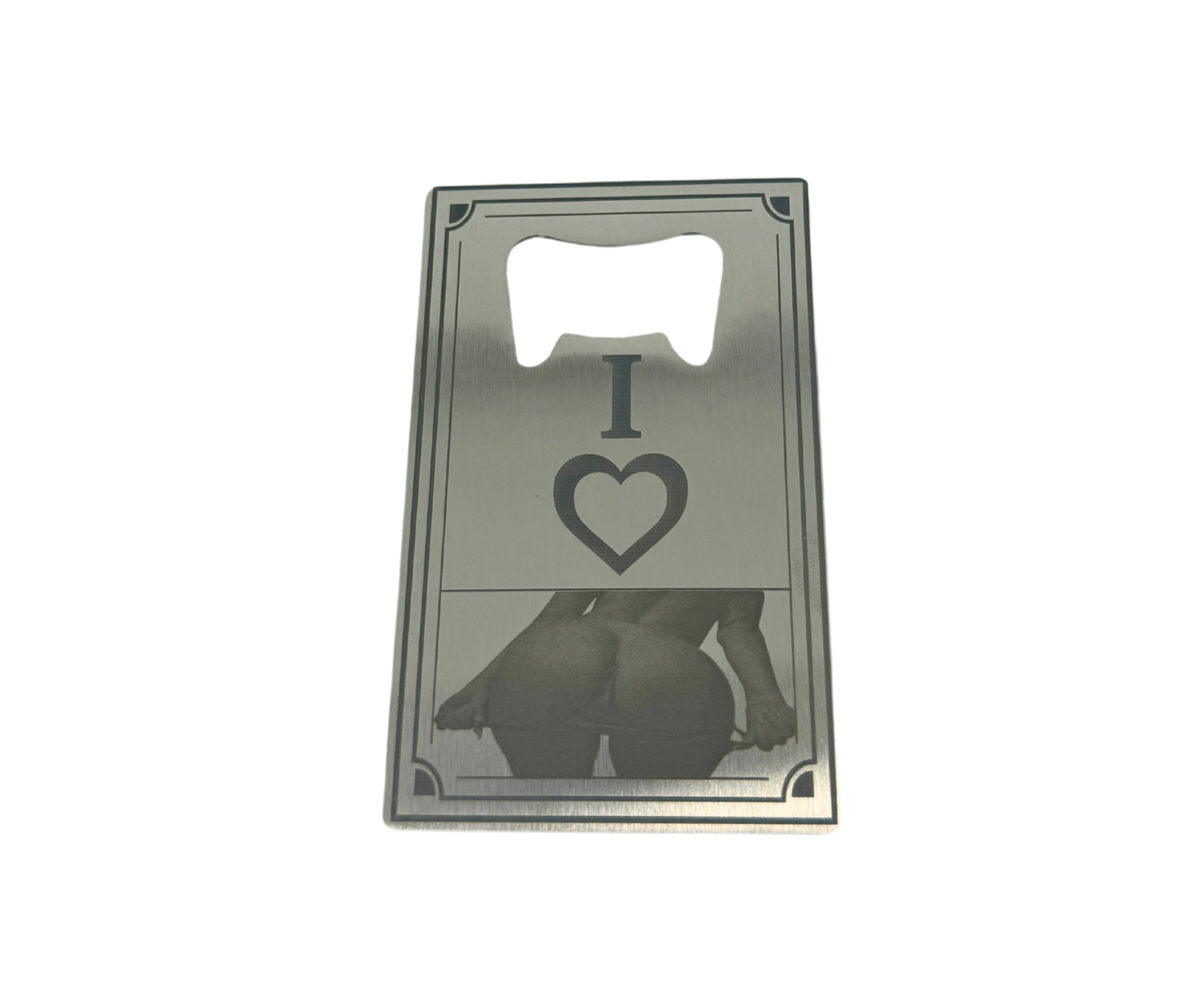 Photo Credit Card Bottle Opener