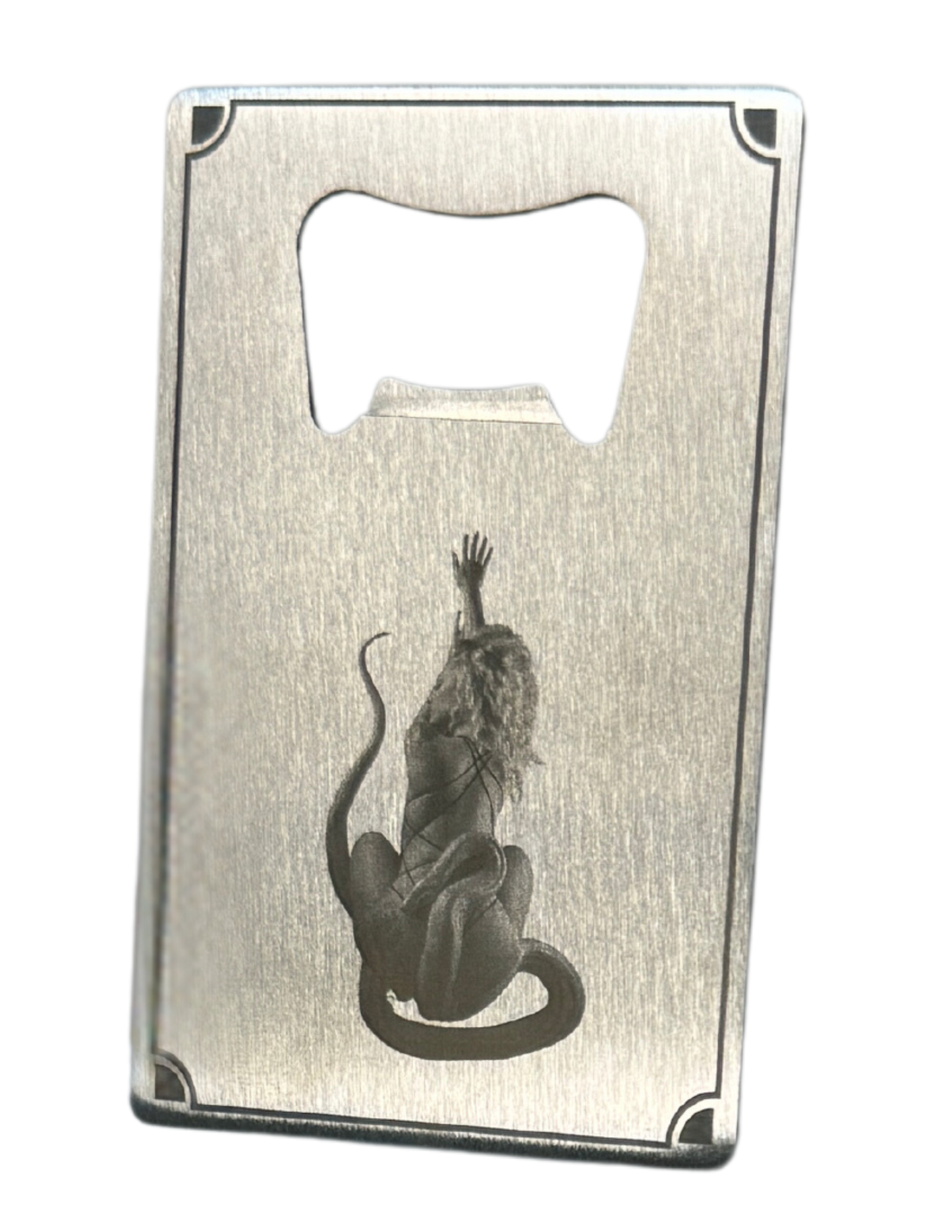 Photo Credit Card Bottle Opener