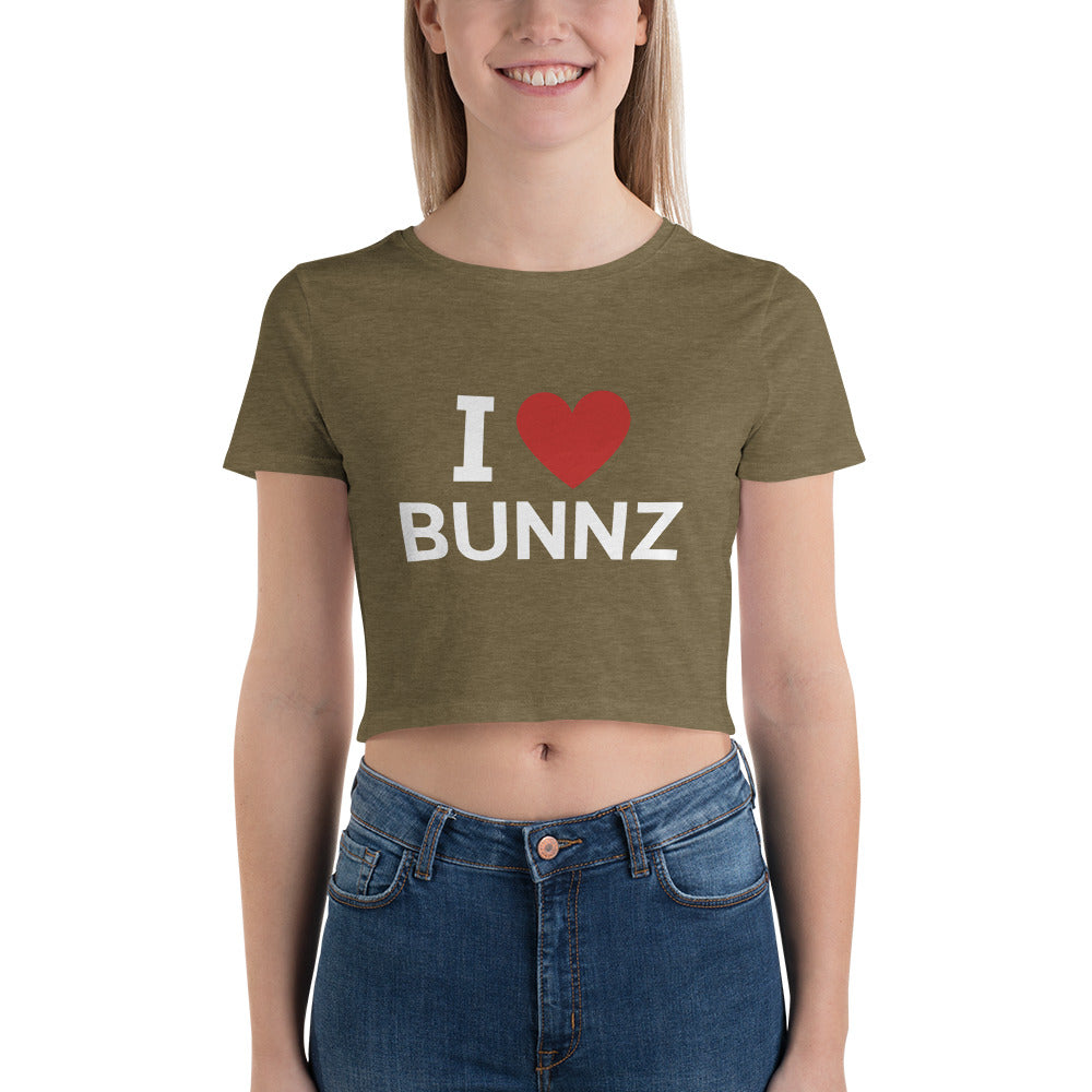 I ❤️ Bunnz White Font Crop