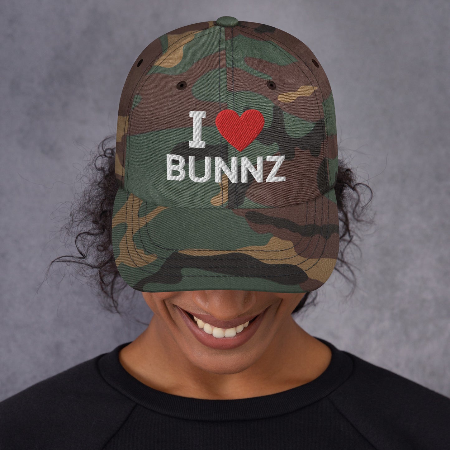 I ❤️ Bunnz Slide Back Hat