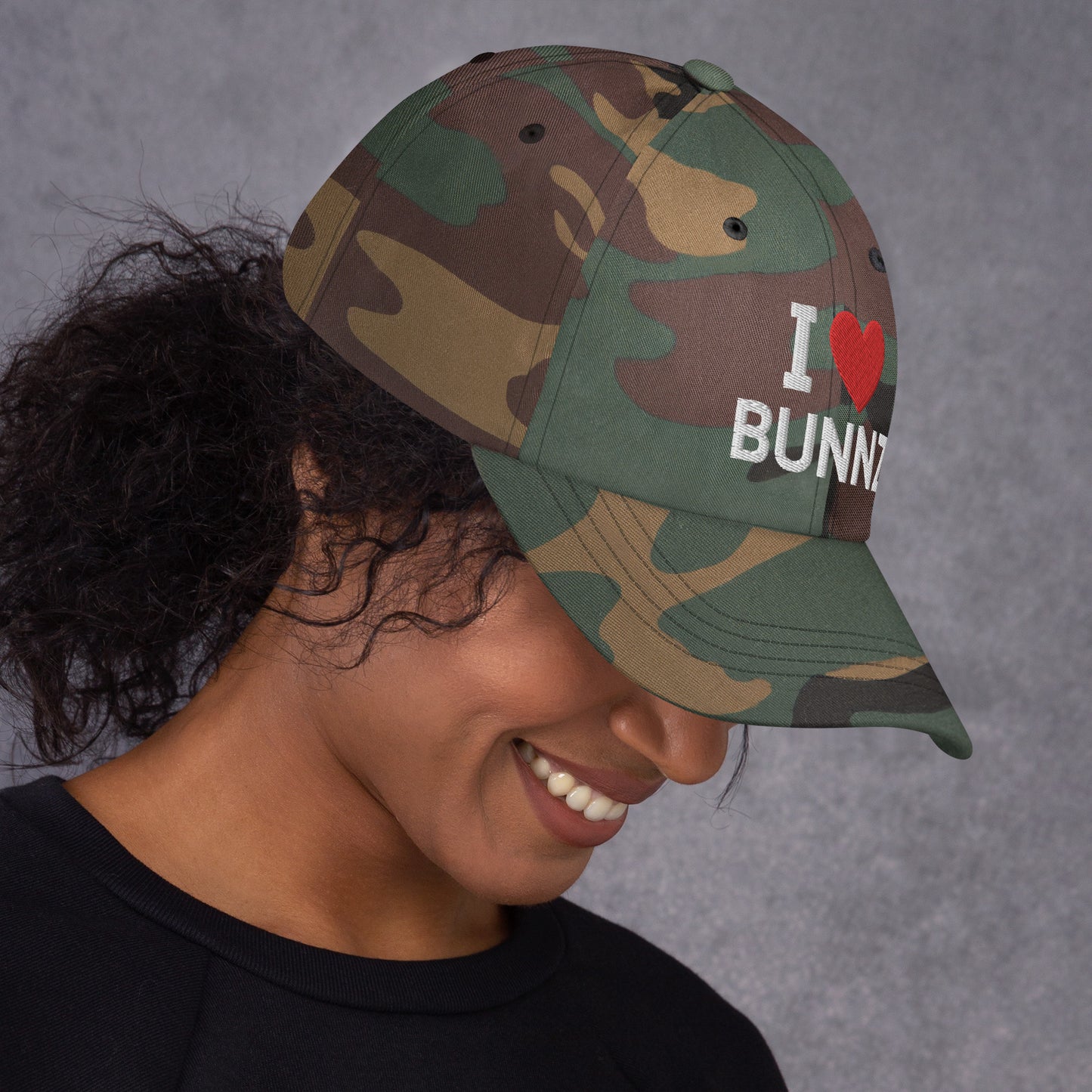 I ❤️ Bunnz Slide Back Hat