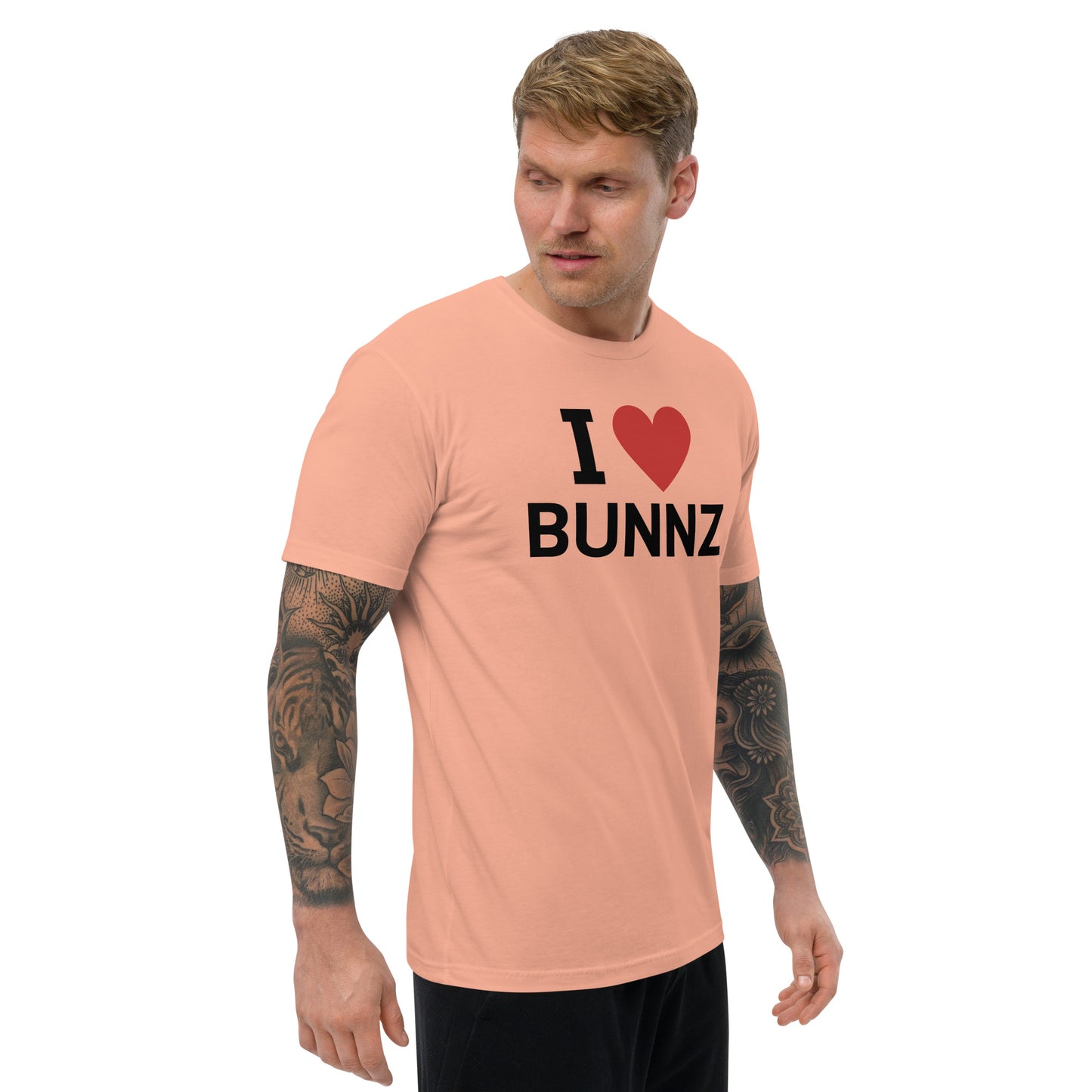 I ❤️ Bunnz Black Font Tee