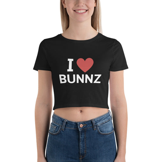 I ❤️ Bunnz White Font Crop